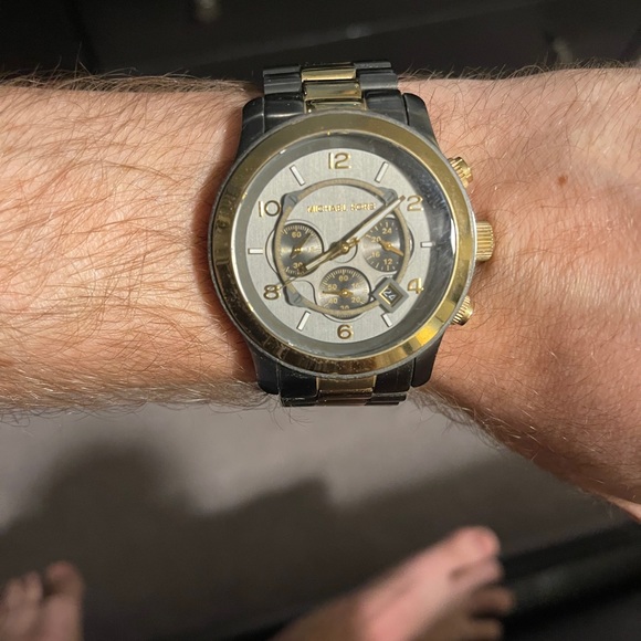 Michael Kors two tone watch - Picture 2 of 5